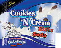 Cookie Dough Bites Cookies N Cream Soda